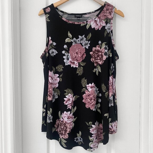 Torrid - Floral Sleeveless Tank - Picture 1 of 6